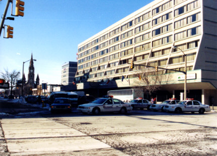 Police Cruisers at 10th & State
